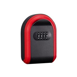 Custom Logo Key Storage Outdoor Wall Mount Full Plastic Rotary Button Door Mount 4 Digit Combination Key Security <b>Lock</b> <b>Box</b> - Product Image 6