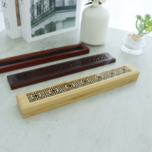 Logo personalizzato eco-friendly casa <span class=keywords><strong>Oud</strong></span> Bakhoor bruciatore di incenso legno di bambù arabico bastoni di incenso scatola diffusore aromaterapia - Product Image 6