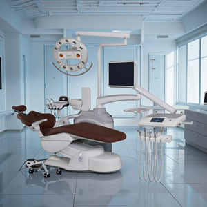 Sillón Dental Médico, Unidad de Tratamiento Integral, Máquina de Terapia Oral, Sillón y Mesa Integrados VY-1000C PLUS, el Mejor Equipo Dental - Product Image 1