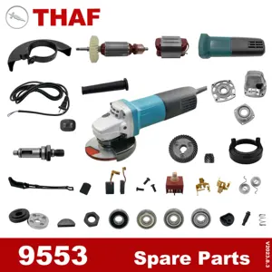 Pour <span class=keywords><strong>Makita</strong></span> accessoires pour outils électriques plaque de déflecteur de remplacement pour meuleuse d'angle modèles 9553 9553NB 9553HB 9553HN pièces de rechange - Product Image 3