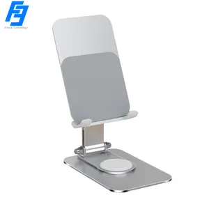 2024 New All-metal 360 Adjustable Phone Stand for Desktop Use Stable Support and Foldable Easy to Carry