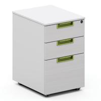 Petit meuble de rangement de bureau moderne à 3 tiroirs, tiroirs de rangement en bois amovibles, bureau à domicile, hôtel, chambre à coucher, salon, personnalisable