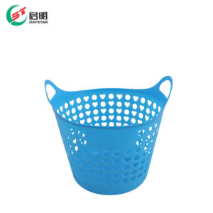 Panier à linge en plastique moulé par injection PP, grande capacité, durable, pour la maison - Product Image 1