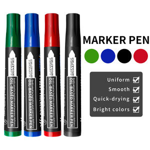 Juego de 4 Rotuladores Permanentes de Secado Rápido para Marcar Plástico, Madera, Piedra y Metal - Product Image 6