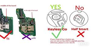 Boîtier de clé de voiture modifié pour <span class=keywords><strong>Golf</strong></span> MK8 Polo Tiguan Skoda Superb Octavia SEAT MQB Flip Upgrade Card - Product Image 4