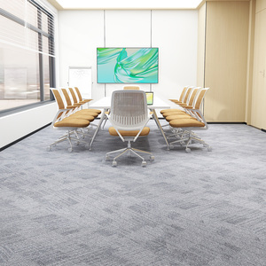Factory Wholesale Sound Insulation Office Luxury Hotel Bedroom 33x100 Customized Floor Commercial Carpet Tile - Product Image 1