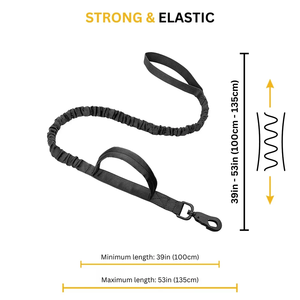 Conjunto de <span class=keywords><strong>Collar</strong></span> y Correa Táctica para Perro con Velcro para Perros Medianos y Grandes, <span class=keywords><strong>Collar</strong></span> Ajustable para Mascotas con Hebilla, <span class=keywords><strong>Collar</strong></span> de Nailon para Entrenamiento - Product Image 4