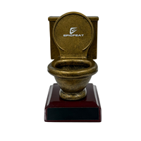 Trophées de football américain en résine de haute qualité, souvenirs sportifs, cadeaux amusants, trophées de perte U STINK Skunk Loser