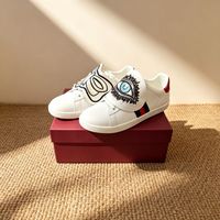 Chaussures décontractées en cuir blanc à lacets pour hommes, motif œil de démon, amorti Evergreen, pour usage quotidien en hiver – Collection 2026, Vente Flash