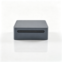Intel Core I5 Mini PC Quad Core DDR4 SSD Dual Metal Case 15W Daya Rendah Windows 11 Pro Komputer Desktop Bisnis