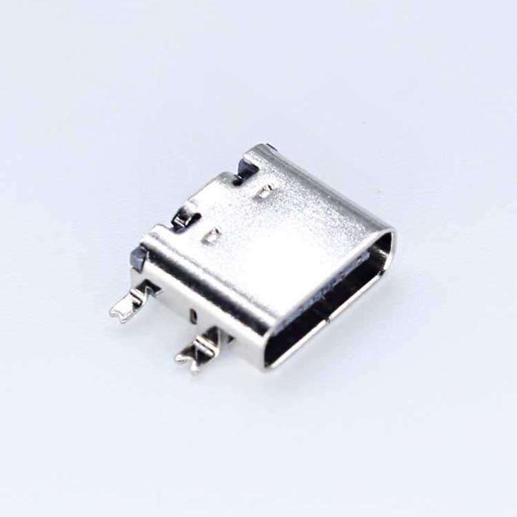 Xyfw Smt Usb 3.1 Type C Female Charging Connector For Pcb Mount Jack 16Pin Socket