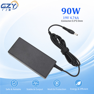 อะแดปเตอร์แปลงไฟแล็ปท็อป GZY 90W 19V 4.74A 5.5x2.5 มม. ขั้วต่อ DC ชาร์จได้อย่างปลอดภัยและเชื่อถือได้สำหรับโน้ตบุ๊ก - Product Image 1