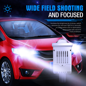 Proyector láser de haz Alto y Bajo para coche, lente de proyector de luz LED de 1,8 pulgadas, 12V, 20000LM, 6500K, 110W, 70W, 10W, LP15, <span class=keywords><strong>precio</strong></span> más bajo - Product Image 3