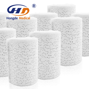 <span class=keywords><strong>Bande</strong></span> <span class=keywords><strong>de</strong></span> coulée orthopédique Moulages durables sécurisés dans les cliniques Hôpitaux Rouleaux <span class=keywords><strong>de</strong></span> pansement Pop Bandage en plâtre - Product Image 2