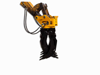 Grappins d'excavatrice hydrauliques robustes sur mesure pour usine, 3-30 tonnes, MG02, compatibles mini-excavatrice pour le chargement