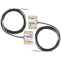 Celda de Carga Tipo S de Alta Calidad, Celda de Tensión y Compresión en Forma de S, H3 100 KG-1500 KG, Aleación de Aluminio, IP65, Precisión C3/C4 para Básculas de Tolva