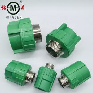 Precio de Fábrica, Venta al por Mayor de Tuberías y Accesorios de PPR y <span class=keywords><strong>PVC</strong></span> para Agua Fría y Caliente - Product Image 1