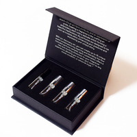Flacons de parfum vides personnalisés de 10 ml avec bouchon rond, emballage de flacons de parfum en verre de 2 ml, 3 ml, 5 ml, 15 ml avec boîte