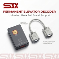 Herramienta de Servicio para Decodificador de Elevadores 561CPU40, Versión Permanente Ilimitada, Serie Completa con 2 Cables, Dispositivo Programador de Diagnóstico