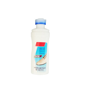 White shoe polisher, whitening cleaner, removes <b>yellowing</b>, brightens and cleans, <b>sponge</b>, cloth, shoe polish, white shoe cleaner. - Product Image 5