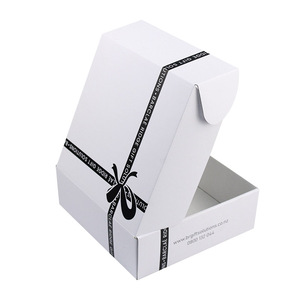 Boîte d'expédition ondulée Carton personnalisé noir blanc <span class=keywords><strong>marbre</strong></span> boîte postale personnalisée avec Logo imprimé boîte de courrier - Product Image 2