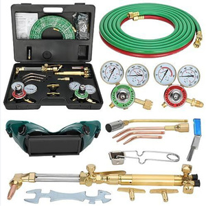 Kit de chalumeau oxyacétylène CFWELD, ensemble américain avec régulateur, manomètre et tuyau, pour soudage et découpe - Product Image 2