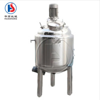 Cuve de mélange à cisaillement à grande vitesse, cuve d'émulsification, cuve de mélange à agitation magnétique, cuve de mélange à agitation électrique chauffante, cuve de mélange en acier inoxydable