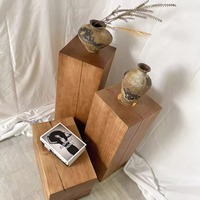 Table console moderne en bois massif artistique avec ornements floraux pour salon