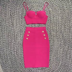 Elegante <span class=keywords><strong>mujer</strong></span> Halter banda <span class=keywords><strong>para</strong></span> el cuello vestido <span class=keywords><strong>de</strong></span> <span class=keywords><strong>noche</strong></span> León hebilla Sling traje <span class=keywords><strong>para</strong></span> fiestas nuevo verano Casual sólido <span class=keywords><strong>para</strong></span> vendaje transpirable - Product Image 5
