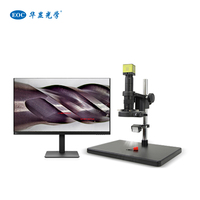 EOC 4K 3840*2160 Ultra UHD Industrial Electron Monocular 2 Lighting LED Light Source Electronic Video Digital Price Microscope