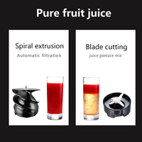 Hete Verkopende Sinaasappel Extractor Commerciële Slow Juicer Grote Mond Koude Pers Juicer Huishoudelijke Multifunctionele Elektrische Sapmachine