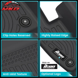 Tapis de sol compatibles avec Infiniti QX50 2021-2025 / Pour QX55 2023-2025 TPE toutes saisons, tapis moulés 3D, imperméables - Product Image 3