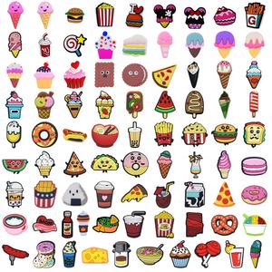 XB atacado cartoon snacks bonitos pvc acessórios de borracha decoração fivelas New <span class=keywords><strong>Mexican</strong></span> <span class=keywords><strong>Food</strong></span> for tamancos encantos sapatos encantos - Product Image 1