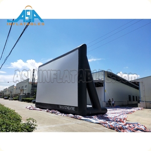 Venta caliente al aire libre <span class=keywords><strong>Drive</strong></span>-In inflable proyector Pantalla de película, LONA DE PVC al aire libre cine pantalla inflable para la venta - Product Image 2