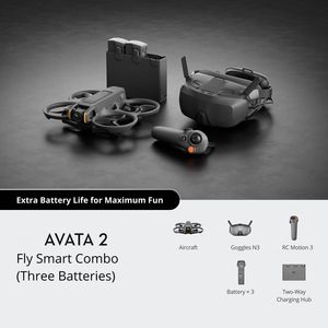 DJ Avata 2 Drone 4K Afstandsbediening Camera FPV Borstelloze UAV Motor 13KM Bereik Plastic Mini Drone 21-30min Vluchttijd Drone - Product Image 6