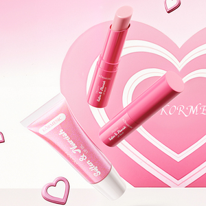 KORMESIC Private Label OEM Organic Korean Fruit Color-Changing <b>Lip</b> Balm Shimmering <b>Lip</b> Oil Soft Plump Moisturizing Fruit <b>Lip</b> Set - Product Image 5