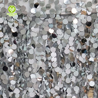 Nappe Ronde Scintillante en Paillettes Or et Argent pour Hôtels, Banquets et Événements – Couleurs Personnalisables – Vente en Gros