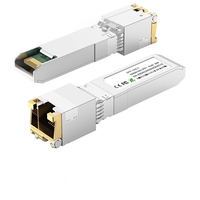 Módulo de cobre transceptor 10GBase-T SFP + a RJ45 CAT6a Compatible con Cisco Ubiquiti Fortinet TP-Link Mikrotik