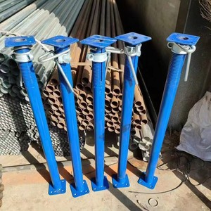 Supports en acier pour la construction, supports en acier réglables, supports en acier pour poutres post-béton, échafaudages, supports diagonaux - Product Image 1