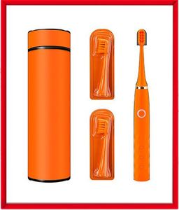 2024 artículos de regalo creativos, Impresión de logotipo que envía a los clientes vida práctico cepillo de dientes eléctrico taza térmica 9 en 1 Juego de regalo de negocios/ - Product Image 4