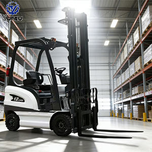 Chariot élévateur électrique <span class=keywords><strong>direct</strong></span> d'usine 4x4 2 tonnes 1 tonne 4 tonnes 5 tonnes CE ISO chariot élévateur tout terrain pour restaurants livraison gratuite - Product Image 6