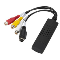 Cantell USB 2.0 Convertisseur VHS vers DVD Vidéo analogique vers Format numérique Audio Vidéo DVD VHS Carte de capture d'enregistrement pour Win 8 Win 10