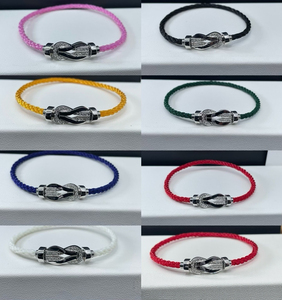 Fred Hochwertiges Farbiges Diamant-Figurenachtelch-Verschluss Armband Vintage Luxus Armband Unisex Schmuck Großhandel - Product Image 2