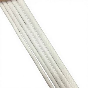 Cordon en macramé 0,35-0,5 cm en nylon élastique avec boucle de 3 mm, finition enduite pour sacs, chaussures, vêtements - Product Image 1