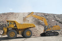 Camión Volquete para Minería de Carbón Pesado XDE240 de 240 Toneladas de la Mejor Marca de China a Argentina
