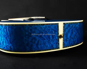 40 pollici in legno massello chitarra acustica, di colore <span class=keywords><strong>blu</strong></span> quilted maple deluxe <span class=keywords><strong>chitarre</strong></span> - Product Image 6