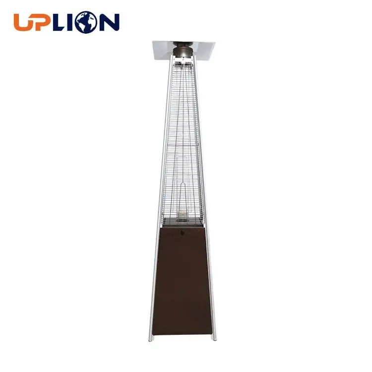 Uplion-Torre de acero inoxidable para exteriores, calentador de tubo de cristal de cuarzo, resistente al viento y al agua
