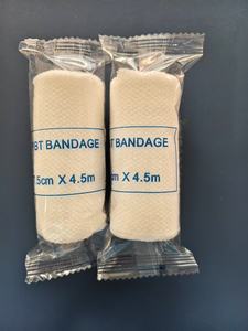 ผ้าพันแผลทางการแพทย์แบบใช้ครั้งเดียว MKR ผลิตจากวัสดุไม่ถักทอ ระบายอากาศได้ดี พร้อมแถบยืดหยุ่นสีขาว PBT  แบบม้วน  ใช้สำหรับปฐมพยาบาล  พร้อมคุณสมบัติการแผ่รังสีอินฟราเรดไกล - Product Image 6