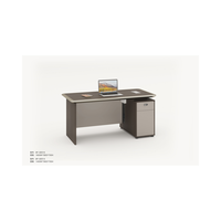 Bureau de direction en bois de luxe moderne pour immeuble de bureaux