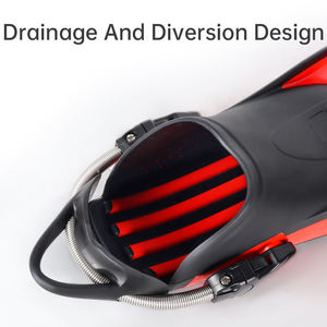 Aletas de Buceo DIDEEP 2026 Ajustables 36-47 de Goma para Buceo Libre con Bolsa de Almacenamiento - Product Image 4